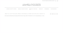 Desktop Screenshot of jamesciccotti.com